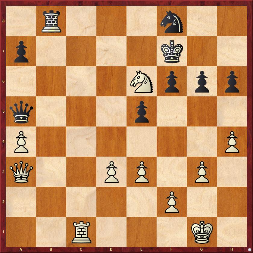 Wladimir Becker - Robert Becker (1-0): Nach 37...Kf7? wäre 38. Tc7+ ein echter Knaller gewesen. es hat aber auch so sicher gereicht.
